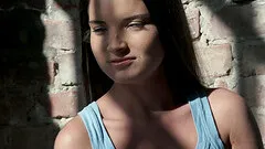 Skinny chick Anita Bellini moans while a neighbor bangs her hard