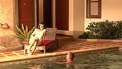 Brunette girl Amy rides a fat dick like there is no tomorrow