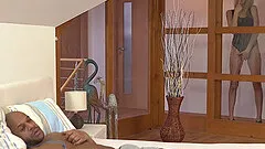 Wife cheats on husband having interracial sex in SPA hotel