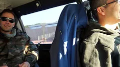 Sweet Paula Teen gets her small cunt drilled in the car