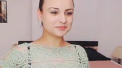 Cute Romanian Teen Strips and Masturbates