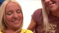 Blonde lesbians don't need more than toys to get pleased