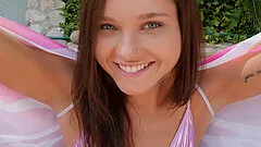 Sexy Zoe Bloom needs more than a sex toy to reach an orgasm