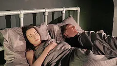 Old man caught fucking  cheating on hot GF