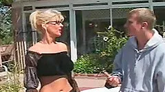 Blonde milf juicy pussy screwed hardcore outdoor