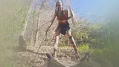 Amazing Wonder Woman cosplay fuck VR Porn video