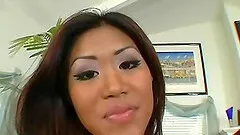 Hot interracial orgy with Asian babes and black dudes