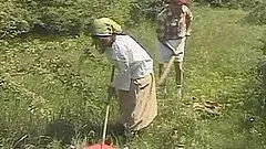 Salacious Lorna doing her fella in the nature riding him like a horse