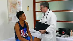 Asian boy who wants interracial gay bareback sex with this hot mature Daddy Mike.