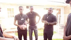 Stunning chick Keira Croft needs more than one big black cock