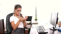 Caught Smoking At Work And Fucked In Her Ass