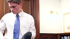 Horny Daddy Sucks and Fucks an Innocent Mormon teen so hard and deep.