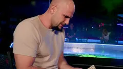 Marilyn Mansion gets her tight butt pounded by a bald dude