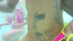 Swingers bang out a double penetration before this blonde gets a massive facial.