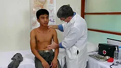 Doctor Daddy is performing a kinky medical exam on his young patient Robin