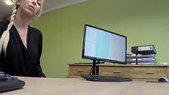 She needs a new car, an loan agent needs her pussy