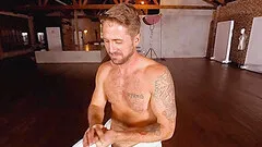 Wesley Woods Stick A Big Dildo In His Ass