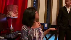 Sex lover Tory Lane banged doggystyle by huge cock and gets cumshot on her face