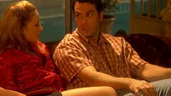 Cutie with small tits Christie Lee bouncing on a pulsating dong