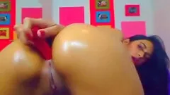 Beautiful girl intense and erotic masturbation session live on her webcam.