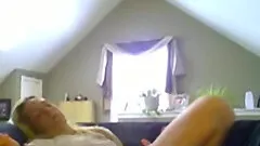 Nikki uses two toys after she gets naked and moans from pure pleasure