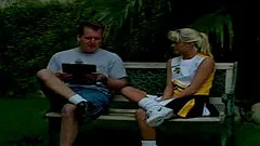 Coed Meridian plays a horny bulldyke that seduces