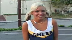 Kacey Jordan is a cheerleader who often stops by the ice cream truck