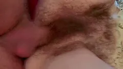 Extreme hairy bush german milf gets rough fucked by a strong dick