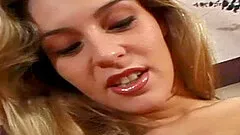 April Flowers gets a warm cum shower on her booty