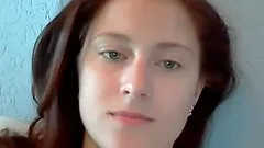 Round faced pretty girl shows her nice ass and stunning body in front of the cam