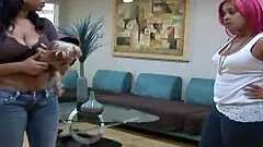 Misti Love, Ms. Booty and Pinky all got together for an afternoon of booty bangin