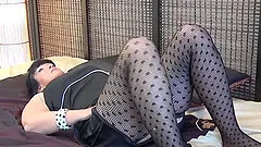 Mature Catelina smashing her pussy using massive toy