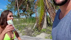 Lustful brunette Kendra Heart pleasuring a cock in the nature