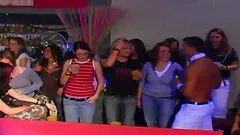 These ladies are heading to the strip club for some great eye candy