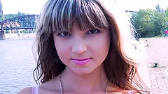 Squeezing Gina Gerson's butt cheeks while pounding her pussy