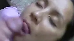 Sleeping beauty sucking big cock