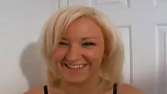 Busty blonde wife titty fucks her hubby in a homemade sex video