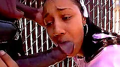 Misty Stone oiled pussy getting logged with big black cock hardcore