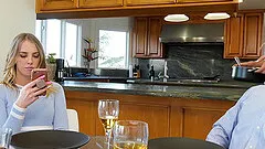 Chloe Scott spreads her legs for a sex session with a geeky guy