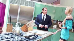 Nina Elle and Hollie Mack are naked babes craving a mature man's dick