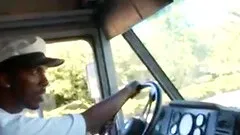 Redhead babe dominated by big black cock