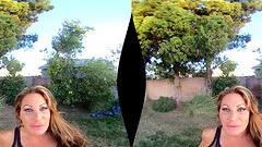 Great plowing game with stunning beauty Farrah Dahl