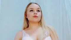 College Femme Fatale With Hot Milky Tits Masturbates