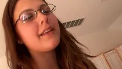 Dakoda Brookes is a beautiful teen, who wears glasses to keep from..