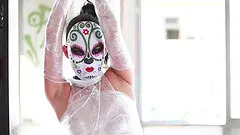 Hardcore BDSM session with tied up petite cutie Aysha