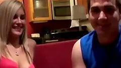 Woman's pussy penetrated with a toy before a blowjob session