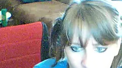 Horny brunette girl with big tits showed her cleavage through her plus size bra