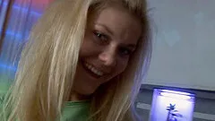 Stunning Diana B. gets naked and starts slapping her coochie