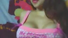 Webcam chick with the hottest rack is giving a little tease with her shaking tits