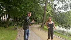 Cathy Heaven bounces on a masseur's dick while being naked